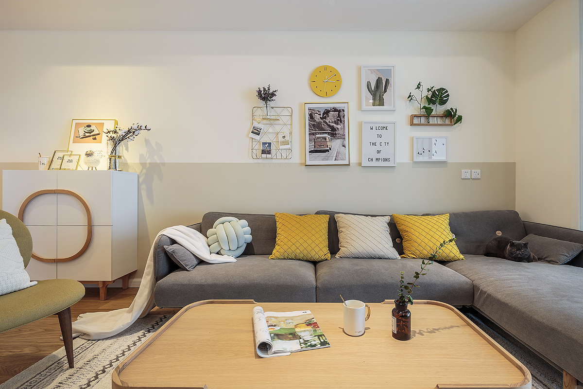 三居室北欧装修风格效果图